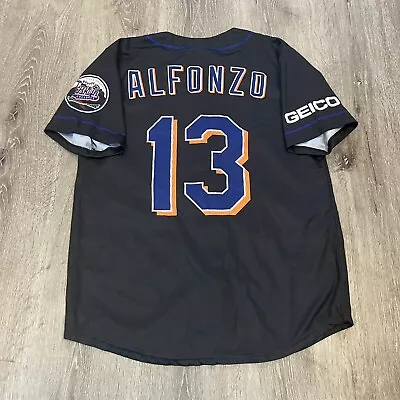 Edgardo Alfonzo Brooklyn Cyclones Baseball Replica Jersey Size Men’s Medium • $28.99
