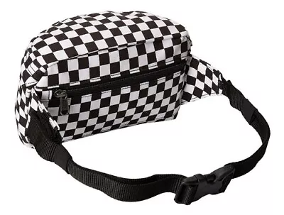 VANS Street Ready Waist Pack Fanny Belt Bag Checkered White Black VN0A3WKDP2T • $19.99