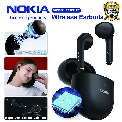 Nokia Bluetooth 5.1 Wireless Earphone Headphone Earbuds For IPhone Samsung E3110 • $31.48