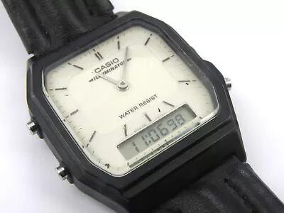 £49.95 • Buy Mens Casio Vintage AQ-51 Dual Screen Alarm Chrono