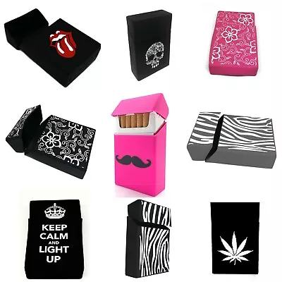 Silicone Cigarette Case Pack Cover King Size Box Holder Accessory 9.5cm Height • £2.91