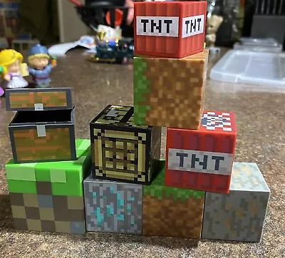 Minecraft Block Lot TNT Diamond Chest Dirt • $20