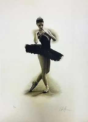 £971.07 • Buy Douglas Hofmann  Black Swan  | Signed Print | Ballerina | Make An Offer Gallart