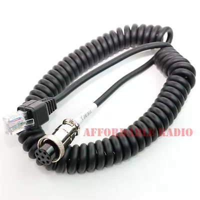 Yaesu Microphone Cable MD-100 MD-200 Fit To Kenwood TS-480 TM-V7 TM-V71 TM-D710 • $27.99