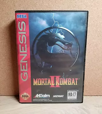 Mortal Kombat II 2 Sega Genesis Complete CIB • $22.99