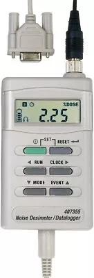 Extech 407355 Noise Dosimeter Datalogger With RS-232 PC Interface • $499