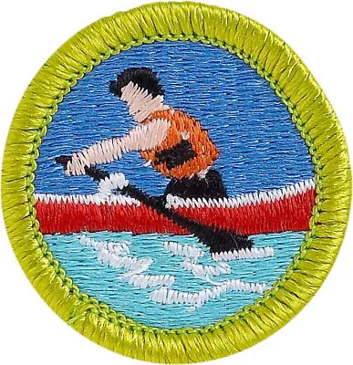 Bsa Rowing Merit Badge Current Mint Nwt Type L Since 1910 Back • $4.95