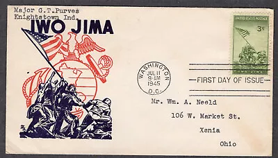 1945 US Marines Capture Suribachi (Scott 929) - Boll Cachet Craft FDC NR412 • $2.95