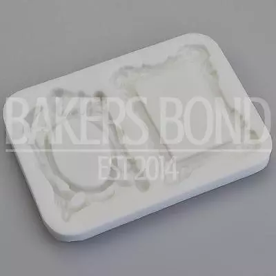 £5.65 • Buy Baroque Vintage Style Mirror Frame Silicone Mould Cake Fondant Sugarcraft Topper