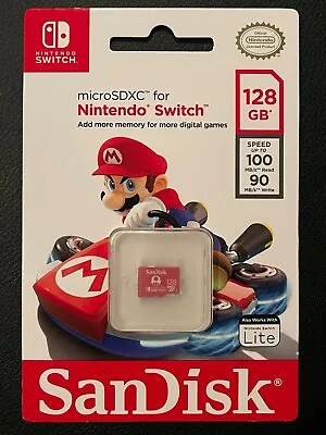 SanDisk 128GB Micro SD Memory Card For Nintendo Switch  - FREE Shipping • $19.99