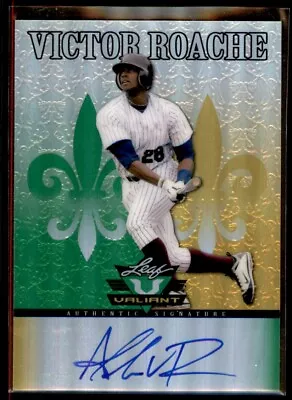 Victor Roache 2012 Leaf Valiant Auto #VA-VR1 • $3