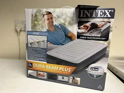 Intex Dura-Beam Single Air Bed With Built-In Pump • £44.99