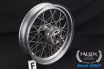 2003 Harley  Road King Touring CHROME 16X3.00  Front Wheel Rim For 1  Axle *21K • $145.80