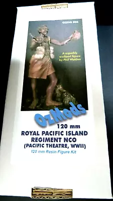 OzMods 120mm Royal Pacific Island Regiment NCO Resin Figure Kit OZFIG006 • $50