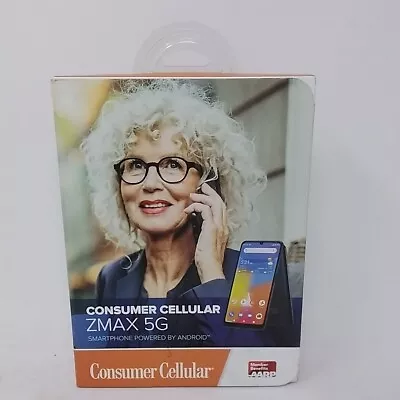 Consumer Cellular Z7540 Zmax 5G 6.74'' 4 GB RAM 64GB 2GHz Octa-core Smartphone • $50.99