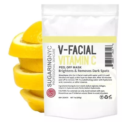 $19.99 • Buy Vajacial Mask Vitamin C With Lemon Peel Elements V-Facial Mask V-Facial Sugaring