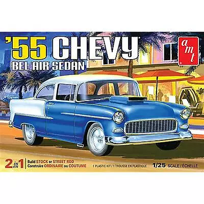 AMT 1/25 1955 Chevy Bel Air Sedan AMT1119 Plastics Car/Truck 1/24-1/25 • $27.99