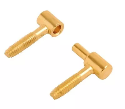 Screw In Lift Off Cabinet Hinges EB Brass Colour Screwless Hinge Male And Female • £3.49