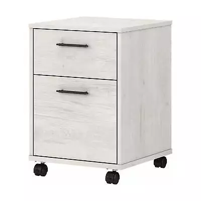  Key West Mobile File Cabinet 2 Drawer Linen White Oak • $188.75