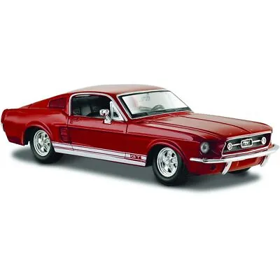 1967 Ford Mustang GT - 1:24 Red • $23.99