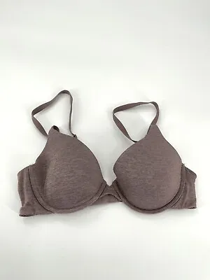 Victoria's Secret Uplift Semi Demi Bra Underwire Dusty Lavender Woman Size 34B • $11.99