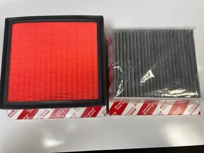 Toyota Camry Air Filter & Charcoal Cabin Filter Kit Genuine Fits 2018 - 2021 • $68.99