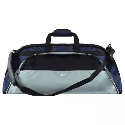 Nike Logo Navy Blue Unisex Training Duffel Bag BA0029 402 • £19.99