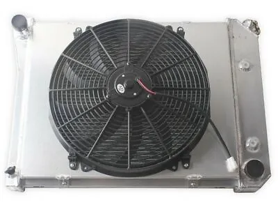 For 68-74 Chevy Nova PRO/1972-79 SMALL BLOCK 3-Row Aluminum Radiator Shroud Fan • $175