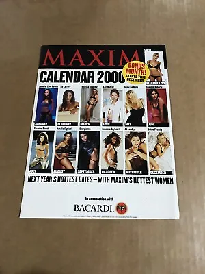 Maxim Calendar 2000  • $12