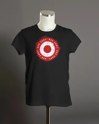 Man Utd RED ARMY Roundel T-Shirt | Unisex Organic | Hooligan Firm Manchester • £19.95