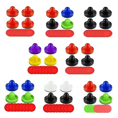 4Pcs Air Hockey Pushers And 8Pcs Pucks 96mm Air Hockey Pucks For Game Tables • $17.88