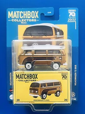 2023 Matchbox Collectors Series BROWN 1970 VOLKSWAGEN T2 BUS / KOMBI CAMPER New • $49.95