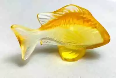 Lalique Damsel Fish Amber Yellow Gold • £204.28