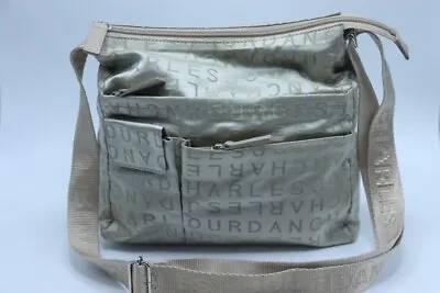 Charles Jourdan Shoulder Bag Water Repellent Nylon Light Green F/S • $37