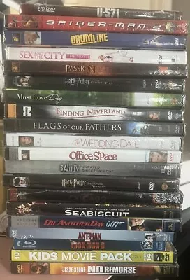 $5 DVDs And Blu-Rays All Brand New Sealed  READ DESCRIPTION  • $2.99