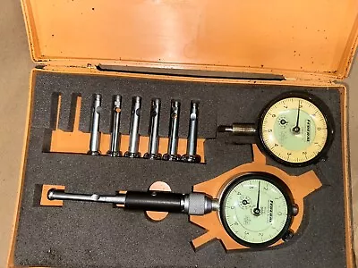 Mitutoyo Split Ball Bore Gage With Two Federal Indicators .001  .0001  1-8 • $219.99