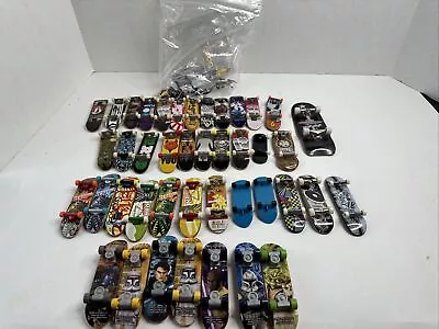 Lot Of 42 - Tech Deck/PS/ Clone Wars/ Other Finger Board Lot  - With Accessories • $49.99