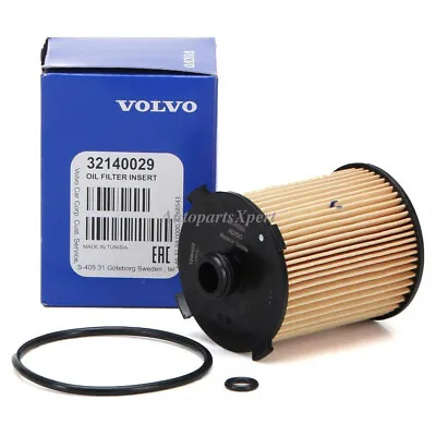 32140029 Genuine Volvo Engine Oil Filter Element For Volvo S60 S90 V40 V60 XC60 • $23