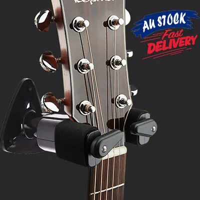 $12.98 • Buy Guitar Ukulele Bass Hook Wall Mount Stand Rack Hanger Holder Display Bracket