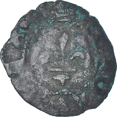 [#1176432] Coin France Charles VIII Denier Bourdelois 1483-1498 Bordeaux V • $293.19