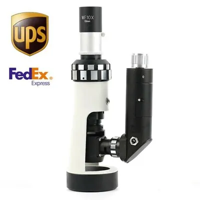 Portable Metallurgical Metal Metallograph Microscope 100x-500x W/ Carrying Box • $259