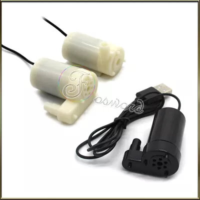 DC 3-4.5V Miniature Submersible Water Pump Fish Tank For Aquarium Pond Fountain • $3.89