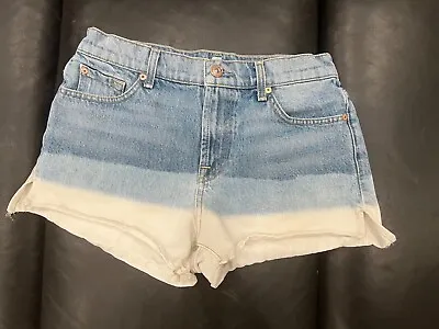 7 Seven For All Mankind Size 27 Ombre Denim Shorts Nordstrom • $14.99