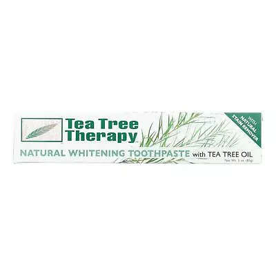 Tea Tree Therapy Natural Whitening Toothpaste - 3 Oz • $17