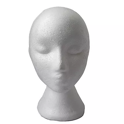$5.38 • Buy P&T Mannequin Manikin Head Model Wig Hair Hat Display Styrofoam Foam .hm