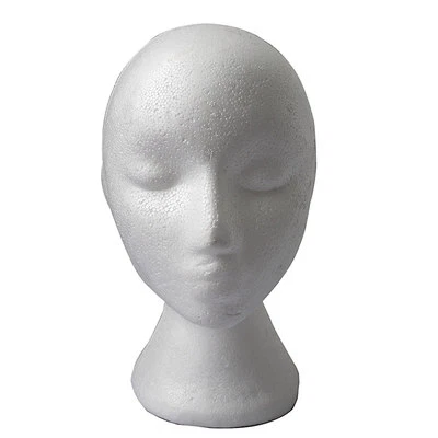 $5.37 • Buy P&T Mannequin Manikin Head Model Wig Hair Hat Display Styrofoam Foam :ys