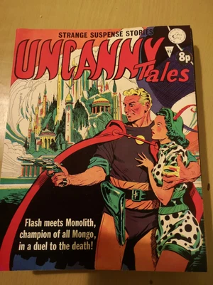 £10 • Buy Uncanny Tales 95 Flash Gordon Alan Class Gb Price B & W 