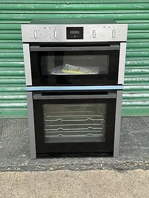 NEFF N30 U1GCC0AN0B Built In Electric Double Oven - Stainless Steel - A/B Rated • £550