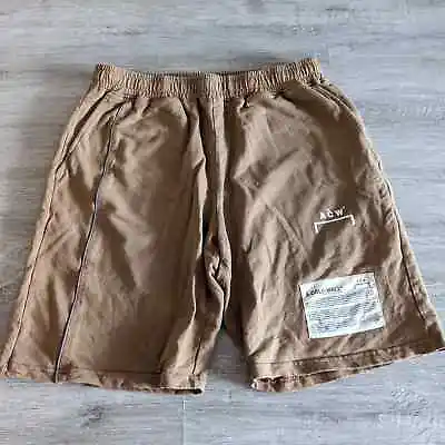 A Cold Wall Shorts Garter Waist Comfy In Brown Size Medium  • $80