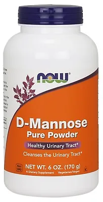 NOW Foods D-Mannose Powder 6 Oz. • $42.99